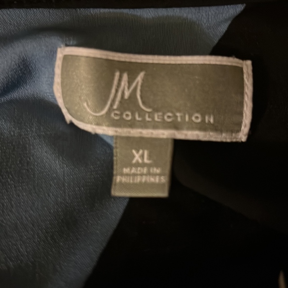 Jm Collection Color Block Top Size Xl - image 7